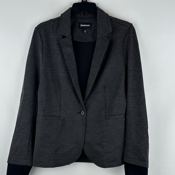 Betabrand Jackets & Blazers - Betabrand Active Herringbone Blazer